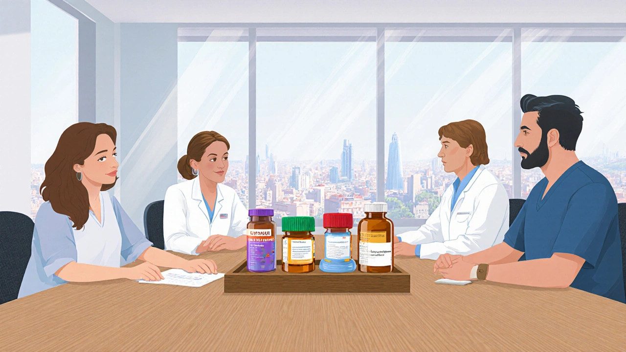 Comparación de características clave