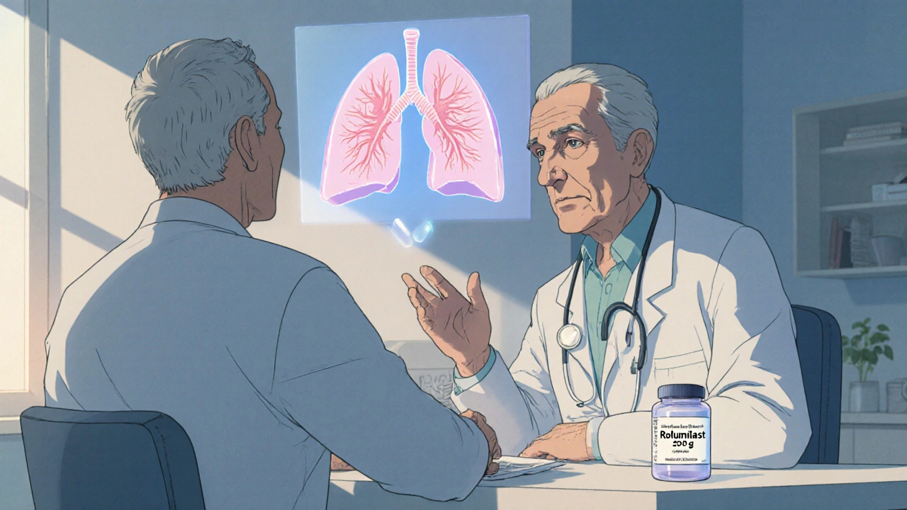 Roflumilast en pacientes mayores: seguridad, eficacia y consideraciones clave