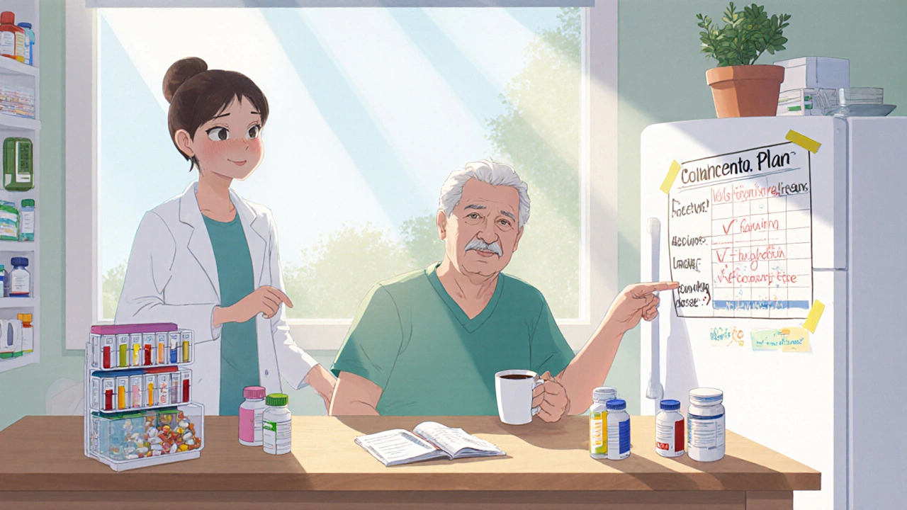 Cómo hacer un plan de acción para tus medicamentos con tu equipo de cuidado