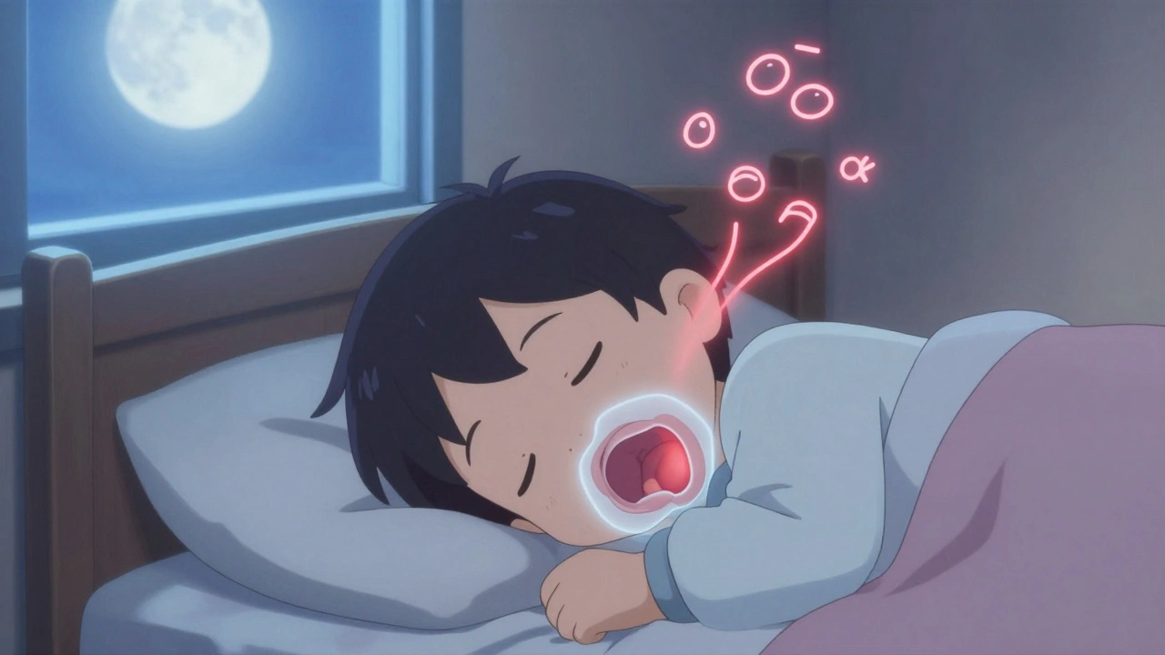 Apnea del sueño en niños: amígdalas, adenoides y CPAP