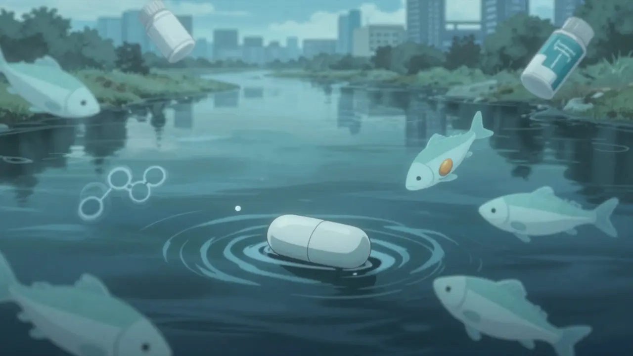 Impacto ambiental de tirar medicamentos por el inodoro y alternativas seguras