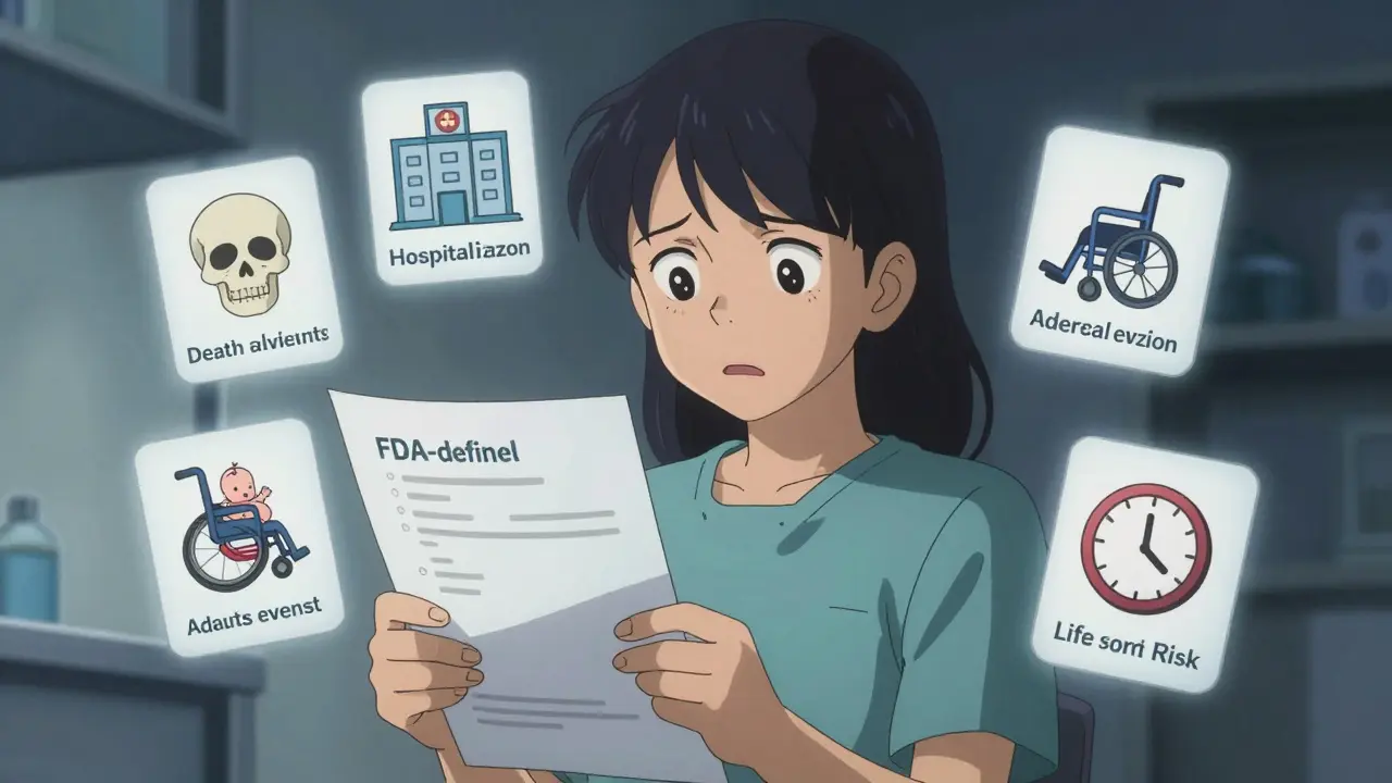 Clasificación de los Eventos Adversos Graves por la FDA: Explicado para Pacientes