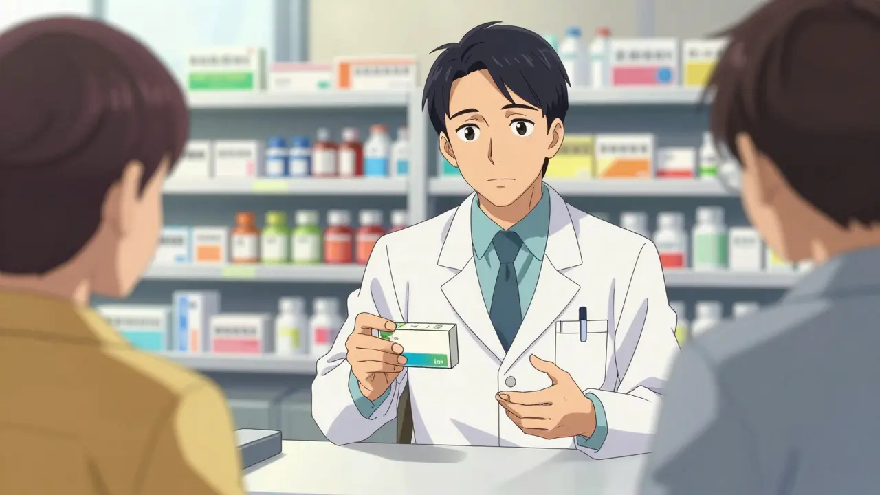 Requisitos de documentación: registro de decisiones de sustitución genérica en farmacia