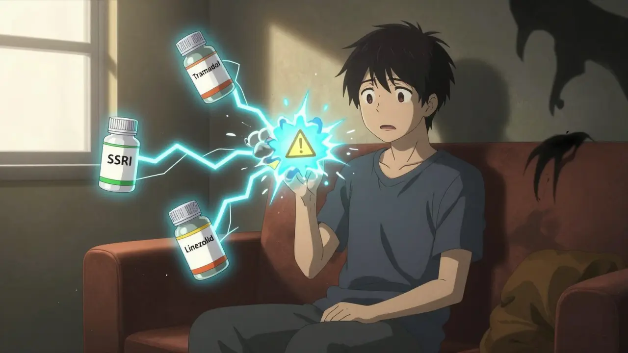 SSRI Antidepressivos y el Riesgo de Síndrome Serotinérgico por Interacciones Farmacológicas