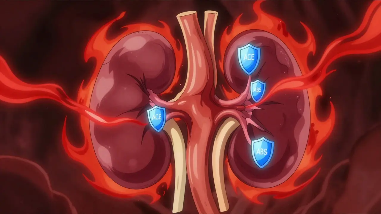 Control de la Presión Arterial en la Enfermedad Renal: Guía sobre Inhibidores de la ECA y ARA II